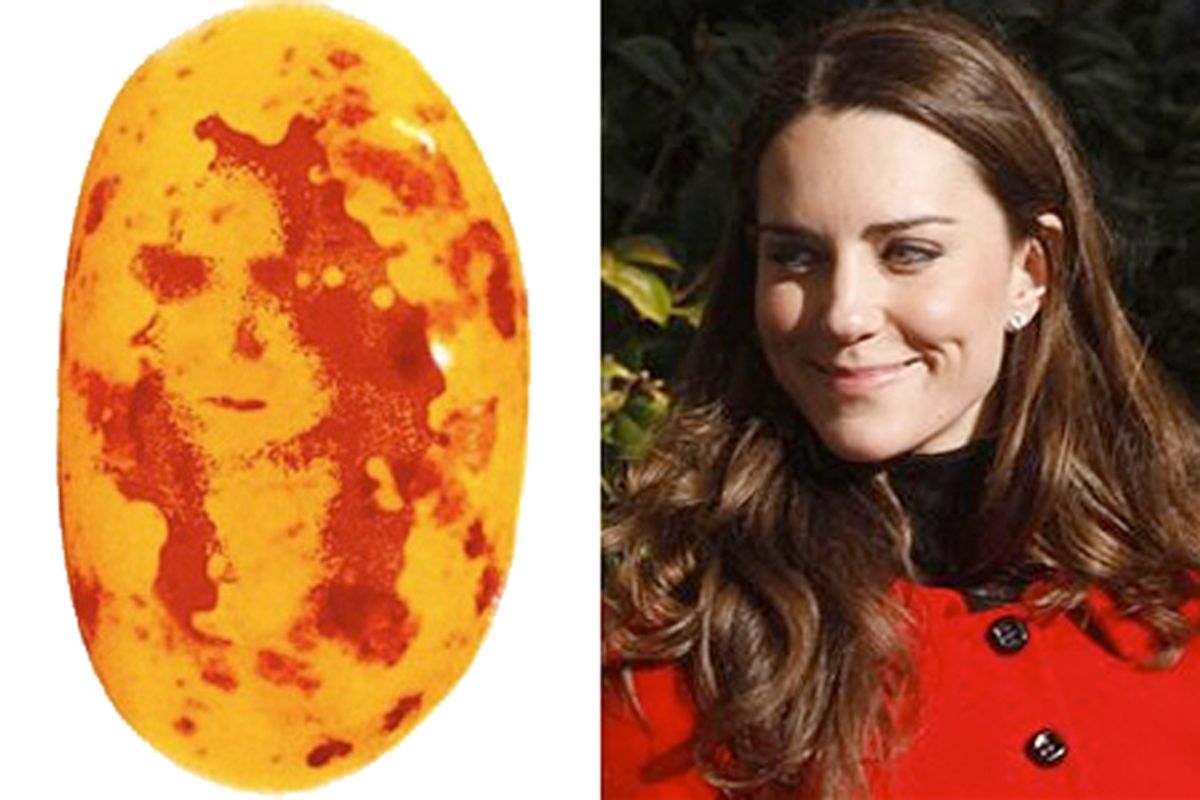 How can Kate appear on food already? She's not even a princess yet!