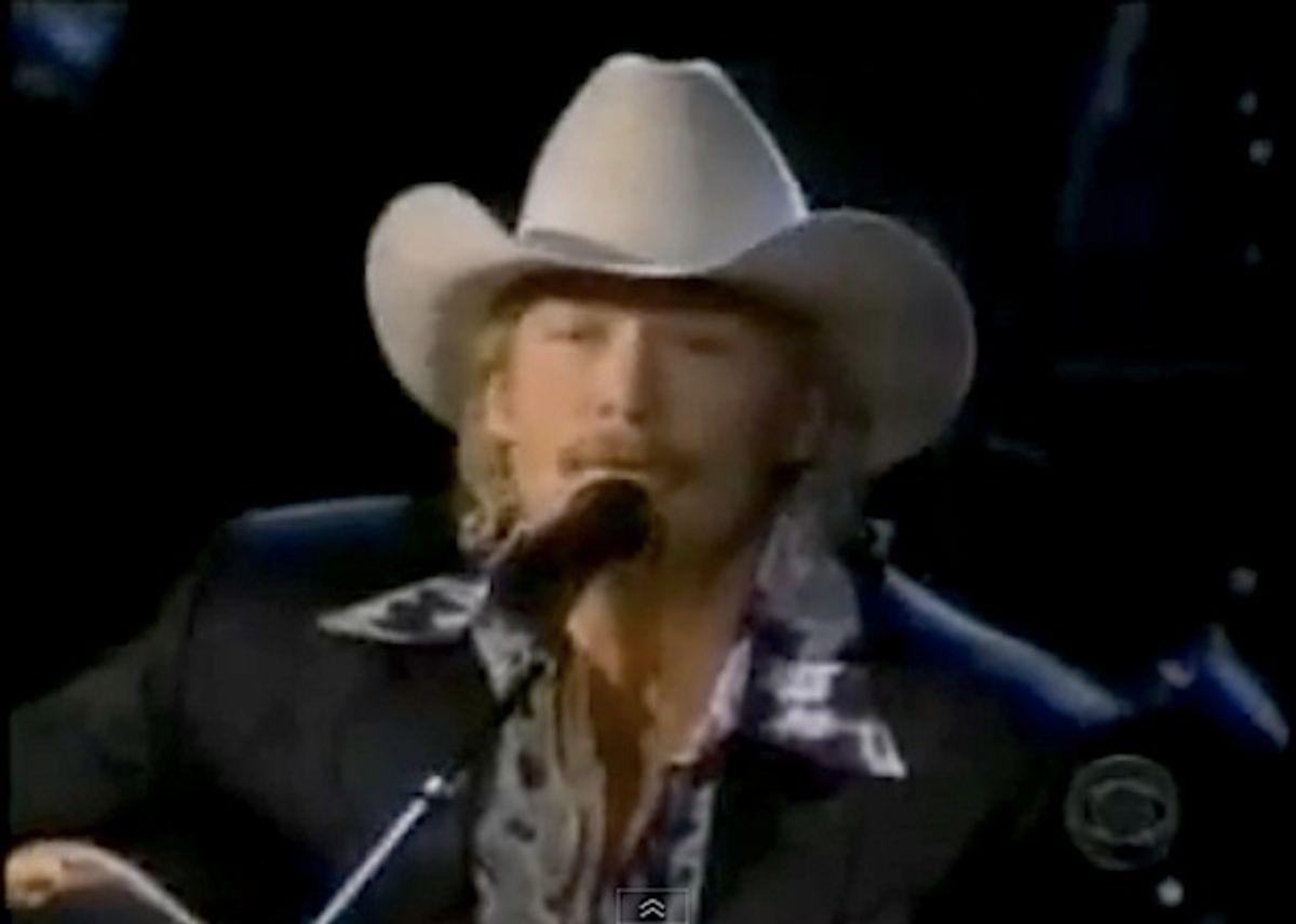 Alan Jackson gains credibility for his song "Where were you?"