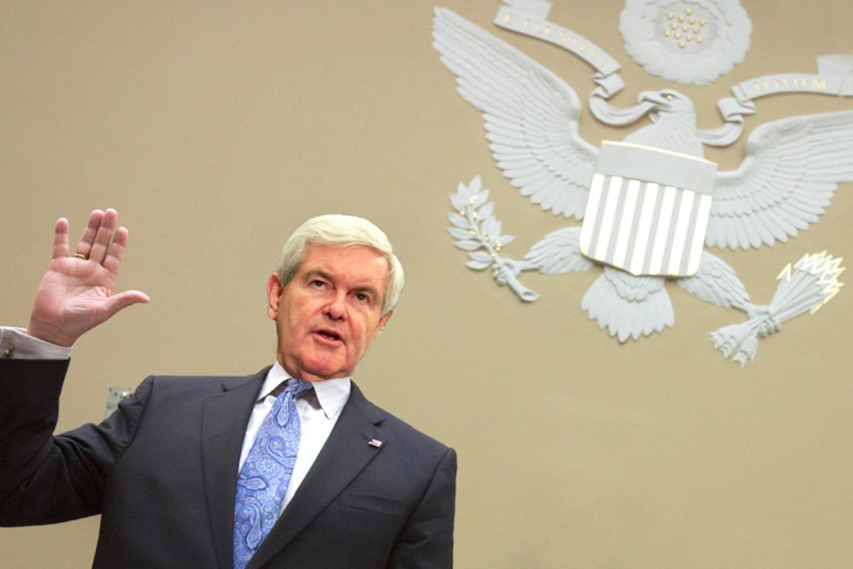 President-elect Newt Gingrich? 