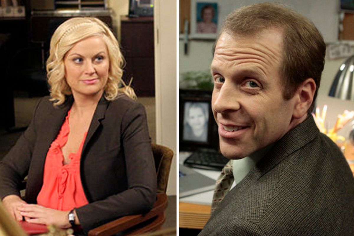 THE OFFICE -- "Search Committee" Episode 725/726 -- Pictured: Paul Lieberstein as Toby Flenderson -- Photo by: Chris Haston/NBC (Chris Haston/nbc)