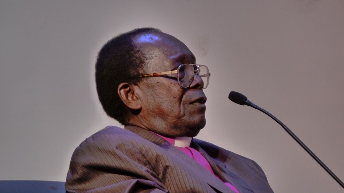 Bishop Christopher Senyonjo, a Ugandan gay rights activist, has fought against the bill     
