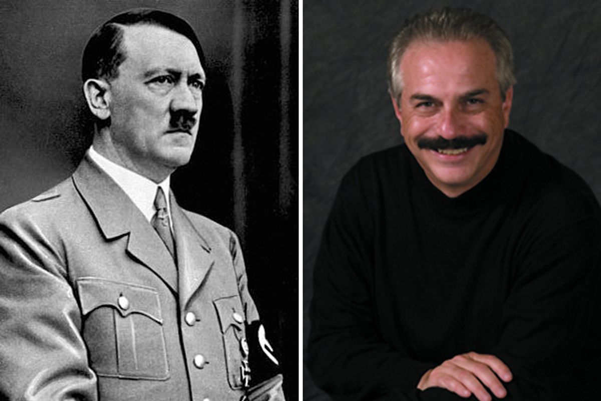 Adolf Hitler and Joseph Farah
  
