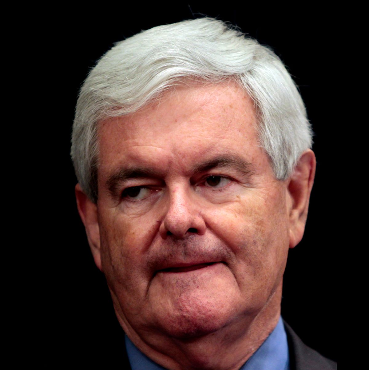 Former House Speaker Newt Gingrich, R-Ga., speaks during a news conference in the Governor's office Thursday March 3, 2011 in Atlanta.  Gingrich said he is launching a website to explore a run for president.(AP Photo/John Bazemore) (John Bazemore)