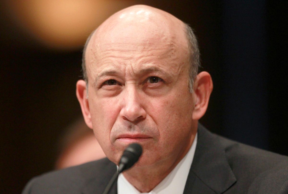 Goldman Sachs CEO Lloyd Blankfein      (Jason Reed / Reuters)