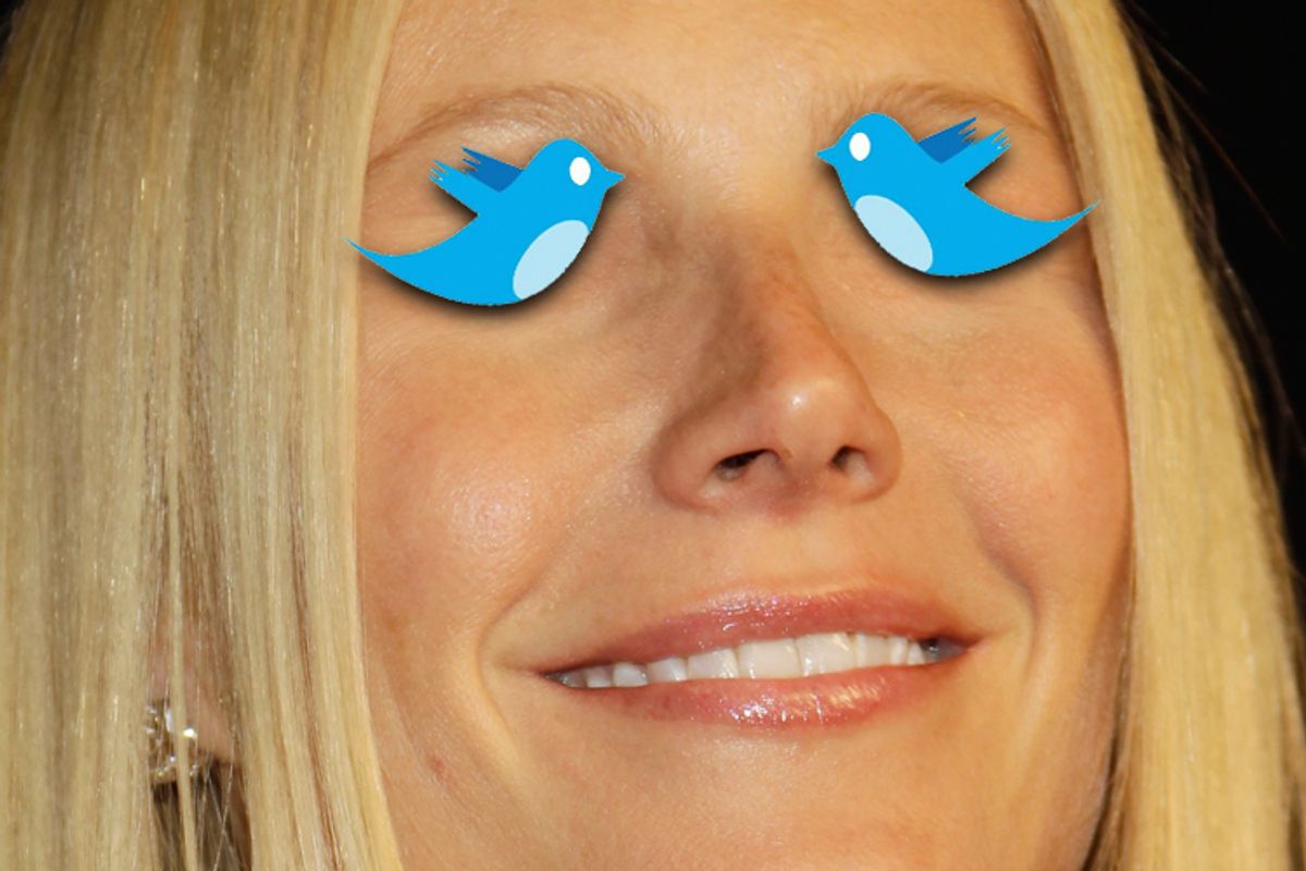 Gwyneth sets her sites on social media. 