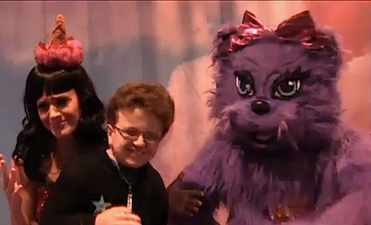 Katy Perry and YouTube star Keenan Cahill.    