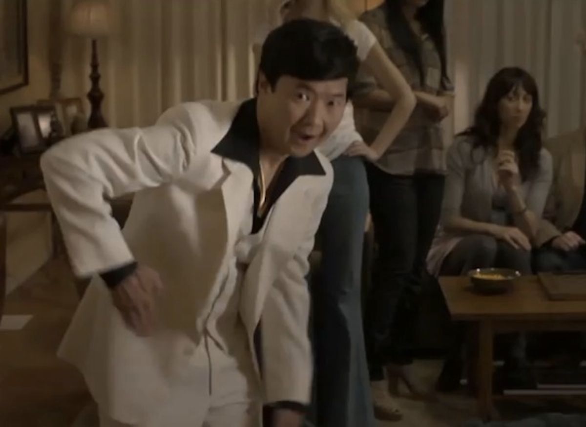 Ken Jeong is "Stayin' Alive."