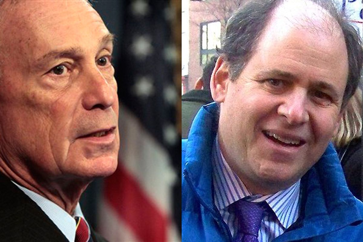 Michael Bloomberg and Jonathan Alter 