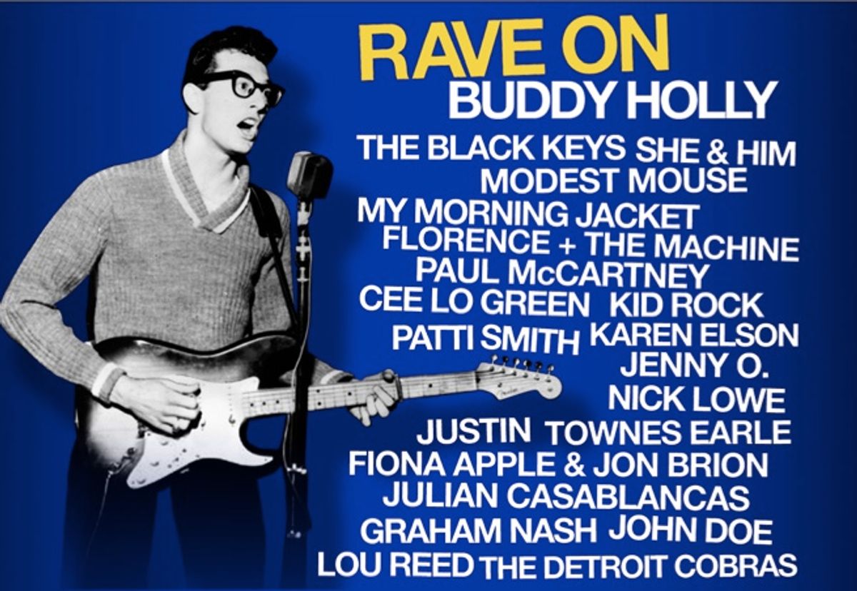 Rave On: a tribute to Buddy Holly.