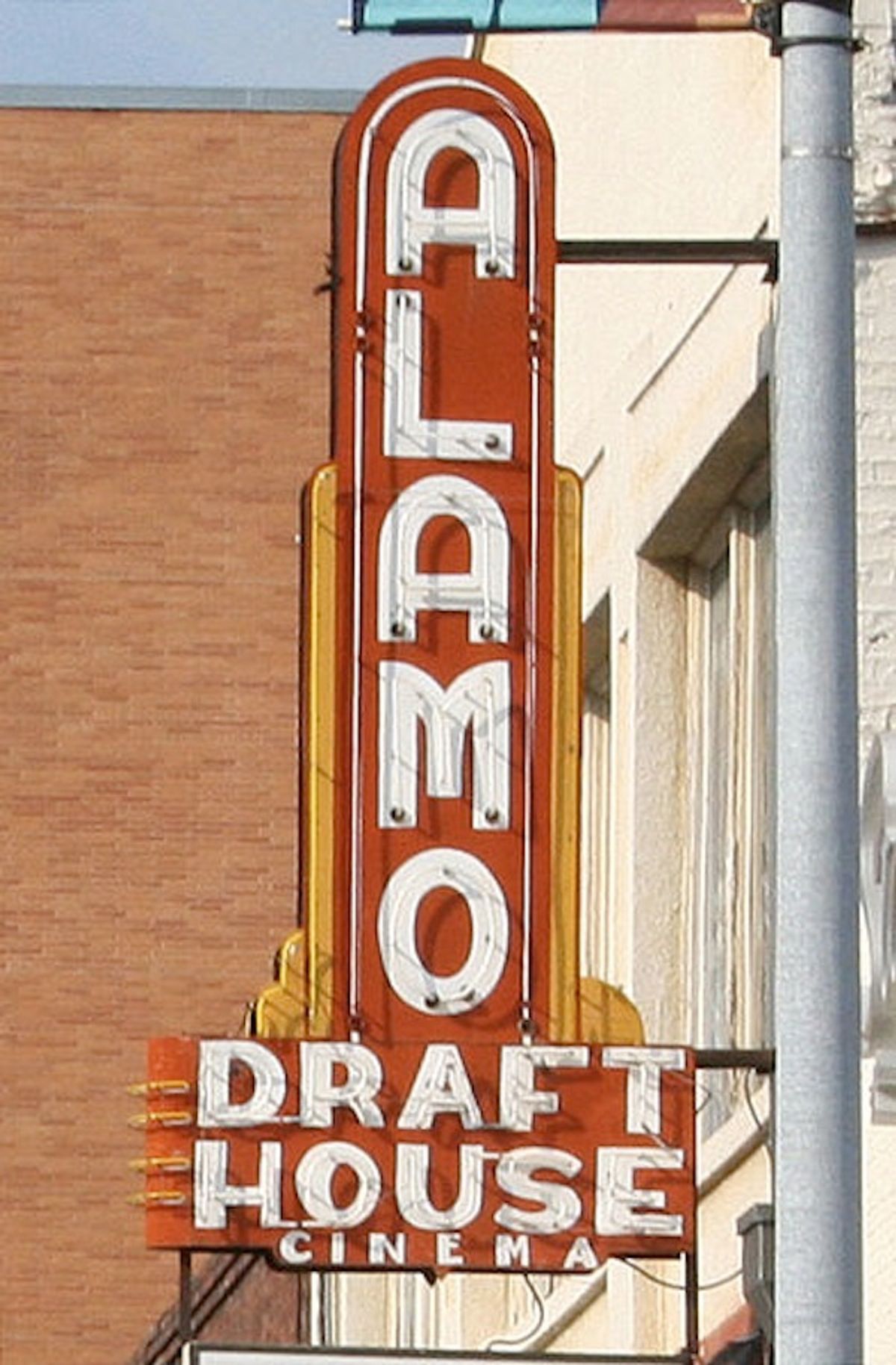 Remember the Alamo ... and its cinema's policy regarding text messaging.