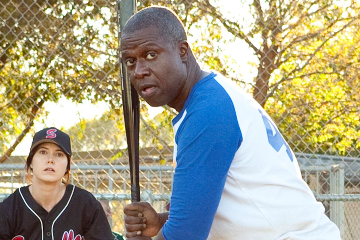 Swi-i-i-i-ing, batter! On TNT's "Men of a Certain Age," Andre Braugher knocks his performance out of the park.