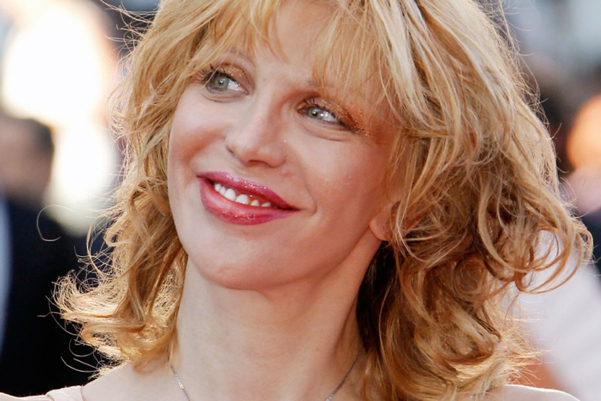 Courtney Love, back on Etsy...or has she never left? 