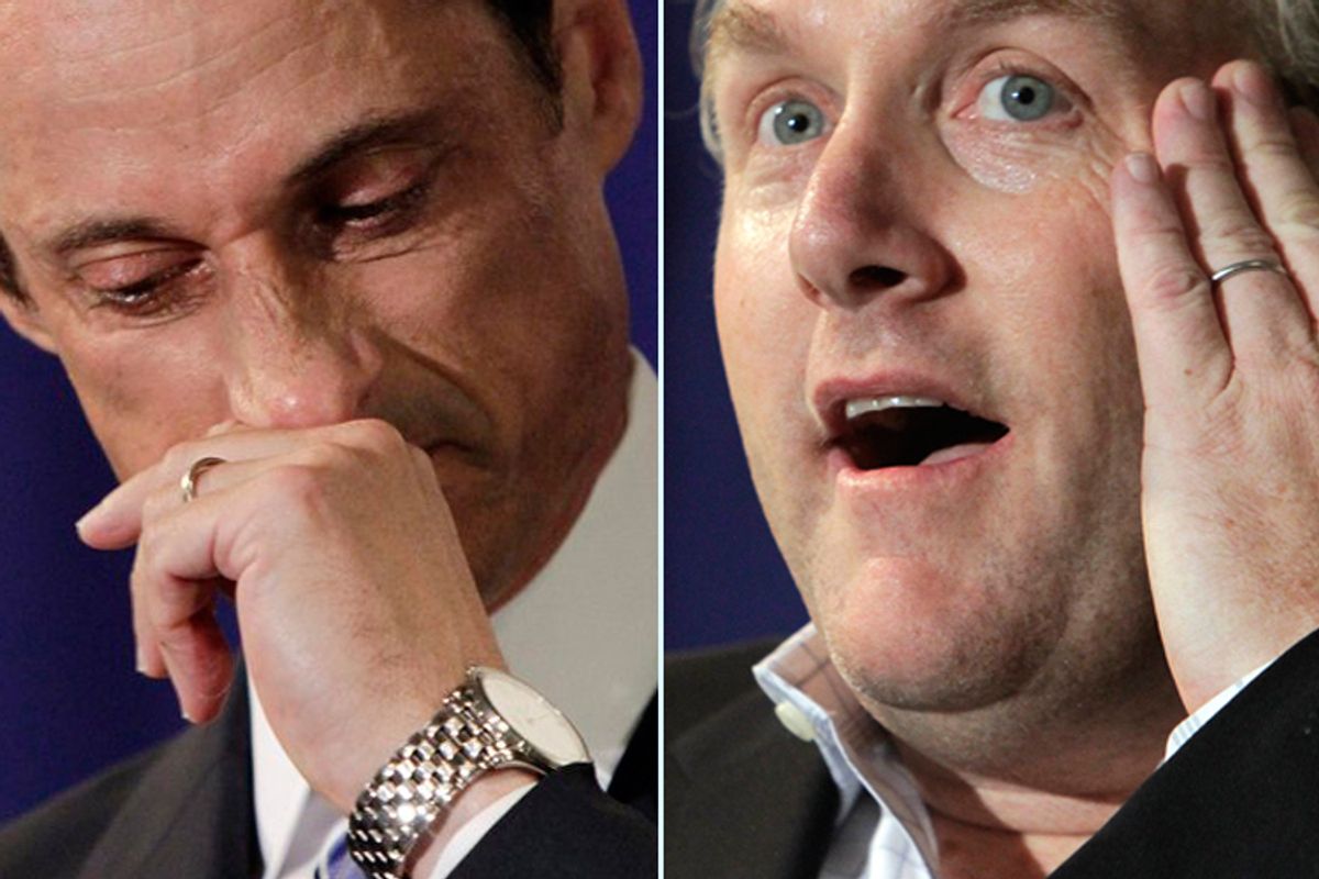Anthony Weiner and Andrew Breitbart