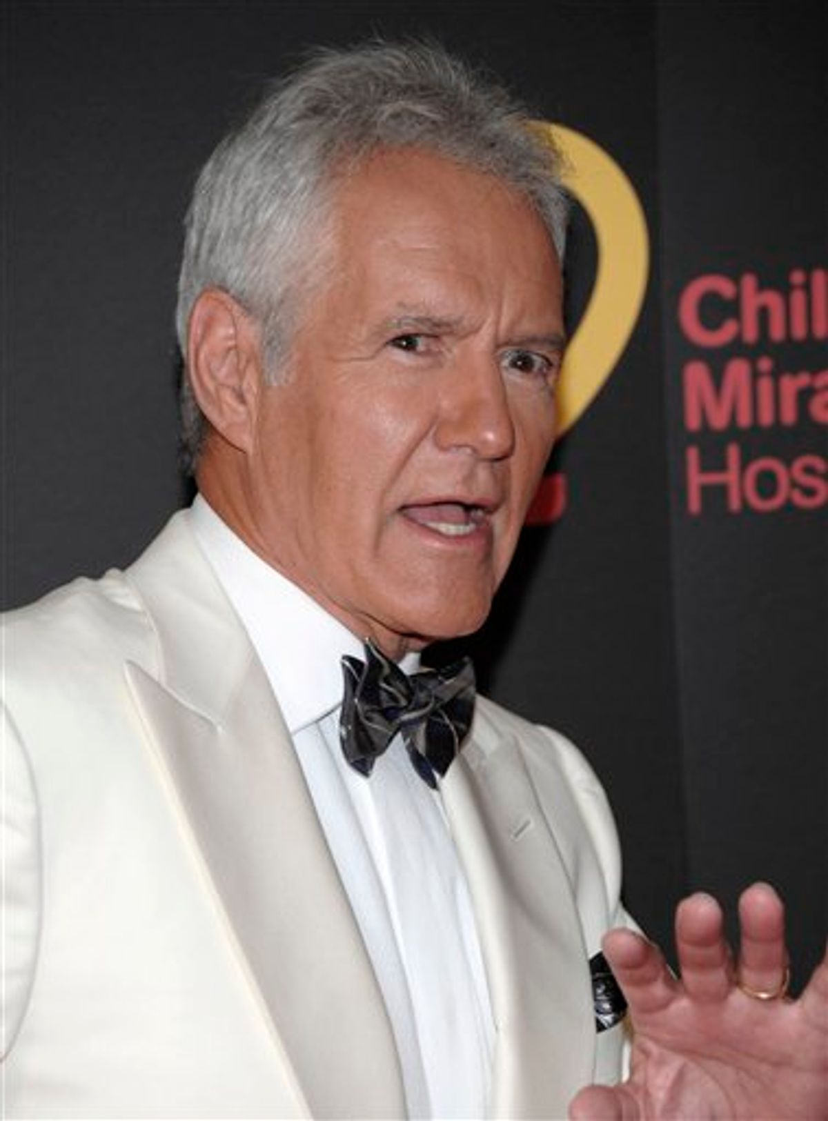 Television personality Alex Trebek arrives at the 38th Annual Daytime Emmy Awards in Las Vegas on Sunday, June 19, 2011. (AP Photo/Dan Steinberg)     (AP)