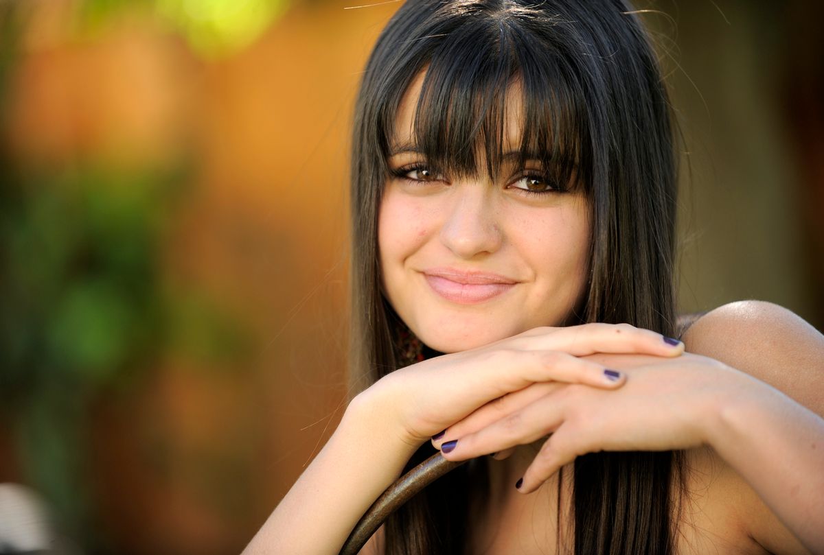 Teen singer Rebecca Black poses for a portrait, Friday, April 15, 2011, in Los Angeles. (AP Photo/Chris Pizzello) (Chris Pizzello)