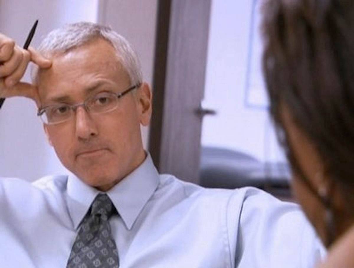 Dr. Drew: possibly not the worst part of "Celebrity Rehab."