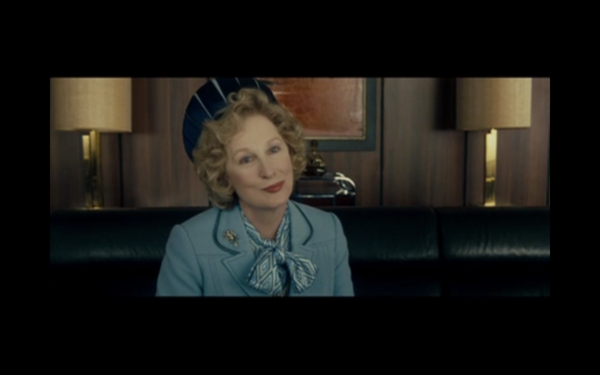  Meryl Streep as Margaret Thatcher    