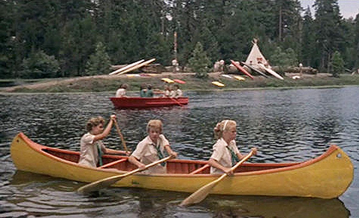 A scene from 1961's "The Parent Trap."
