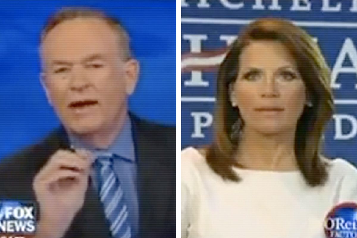 Bill O'Reilly and Rep. Michele Bachmann