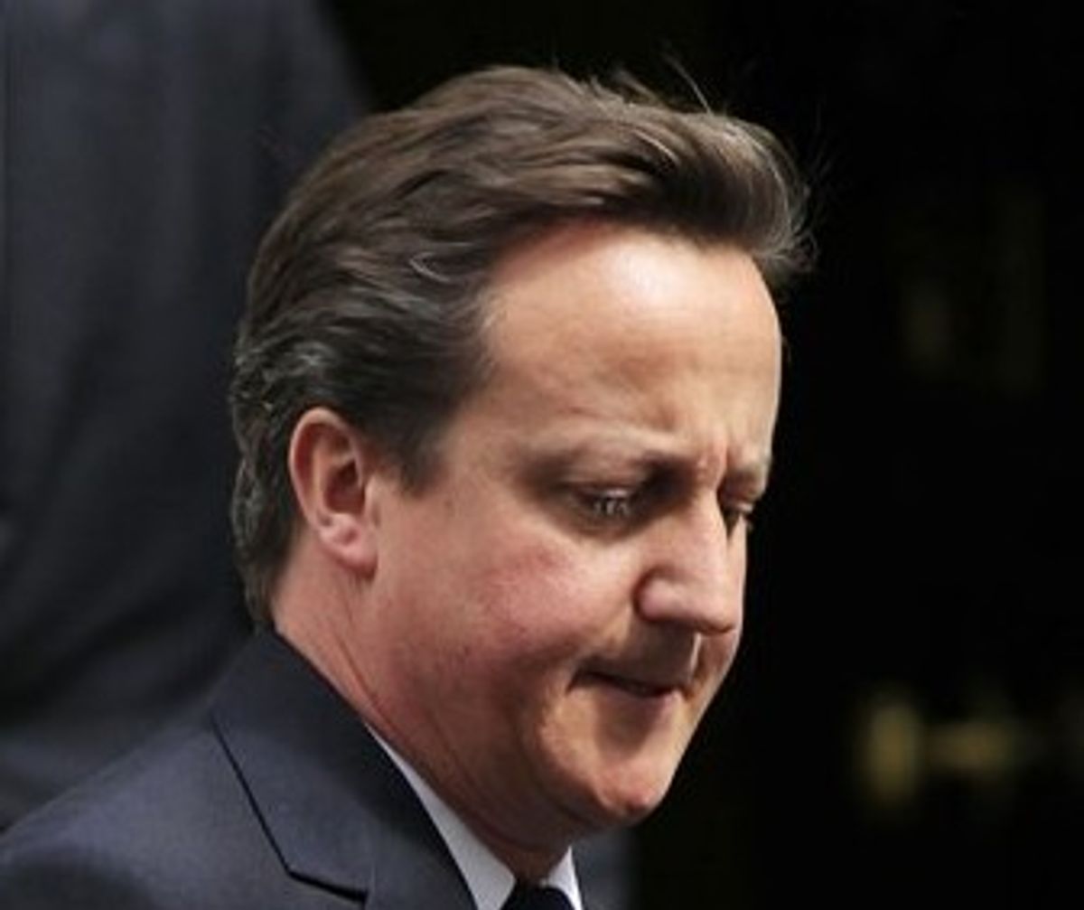 British Prime Minister David Cameron   (AP/Sang Tan)