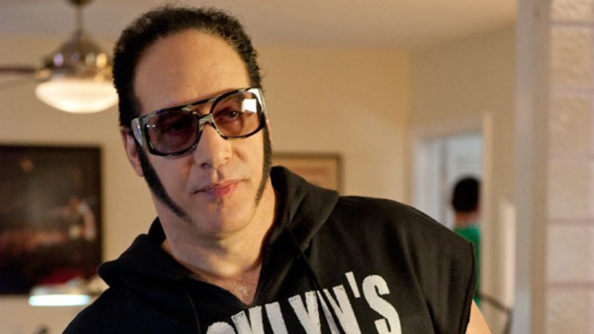 The Diceman as Andrew Dice Clay on "Entourage." 