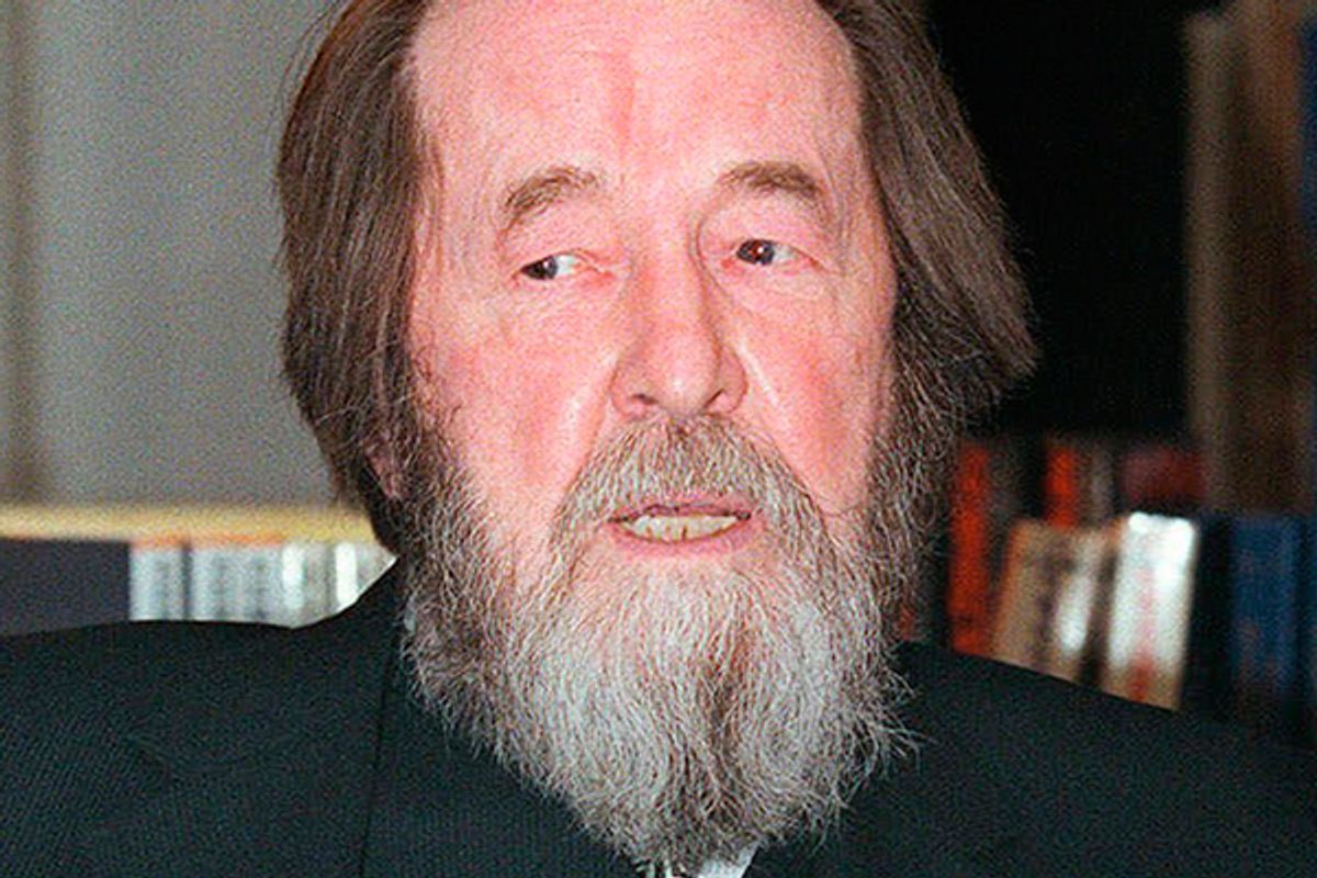 Alexander Solzhenitsyn.