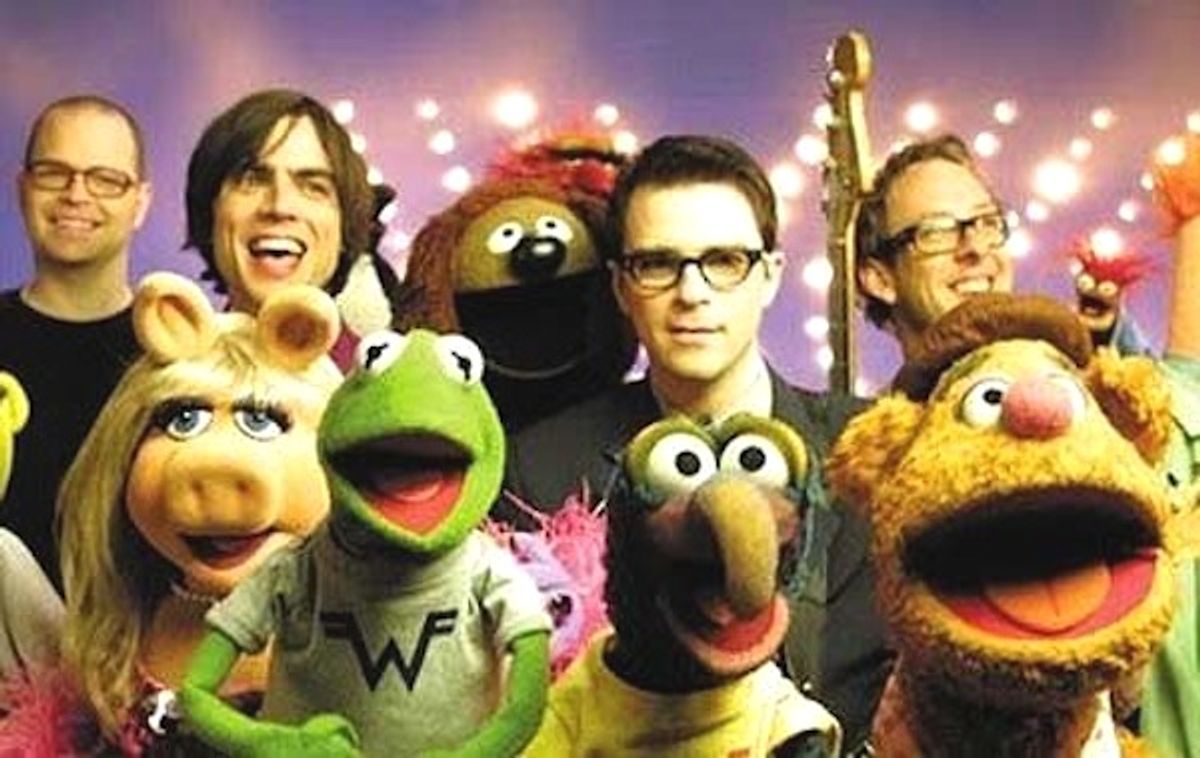 The Muppets and musical guests.     