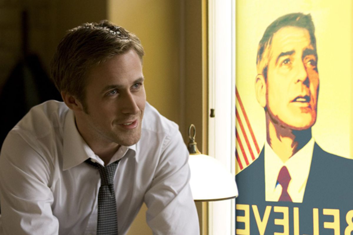 Ryan Gosling in "The Ides of March."  