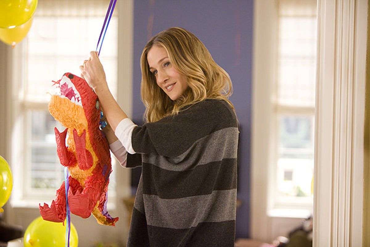 Sarah Jessica Parker in a still from "I Don't Know How She Does It" 