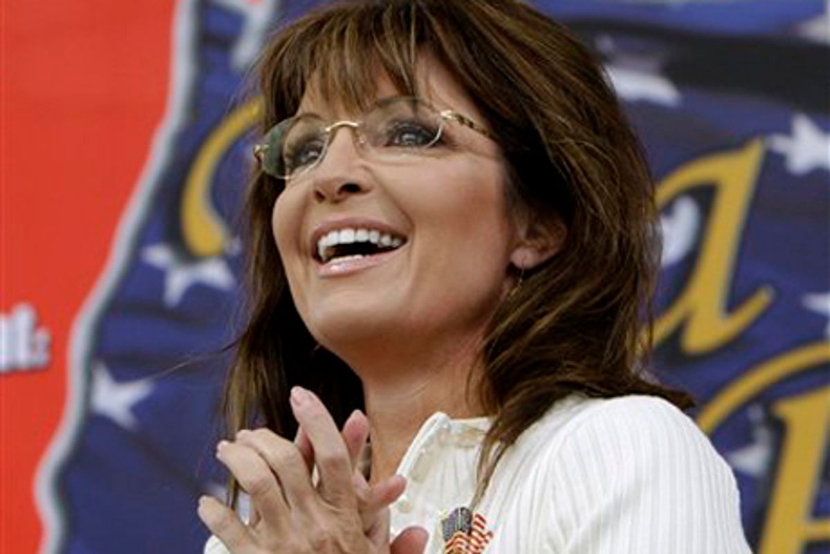 Sarah Palin    (AP/Charlie Neibergall)