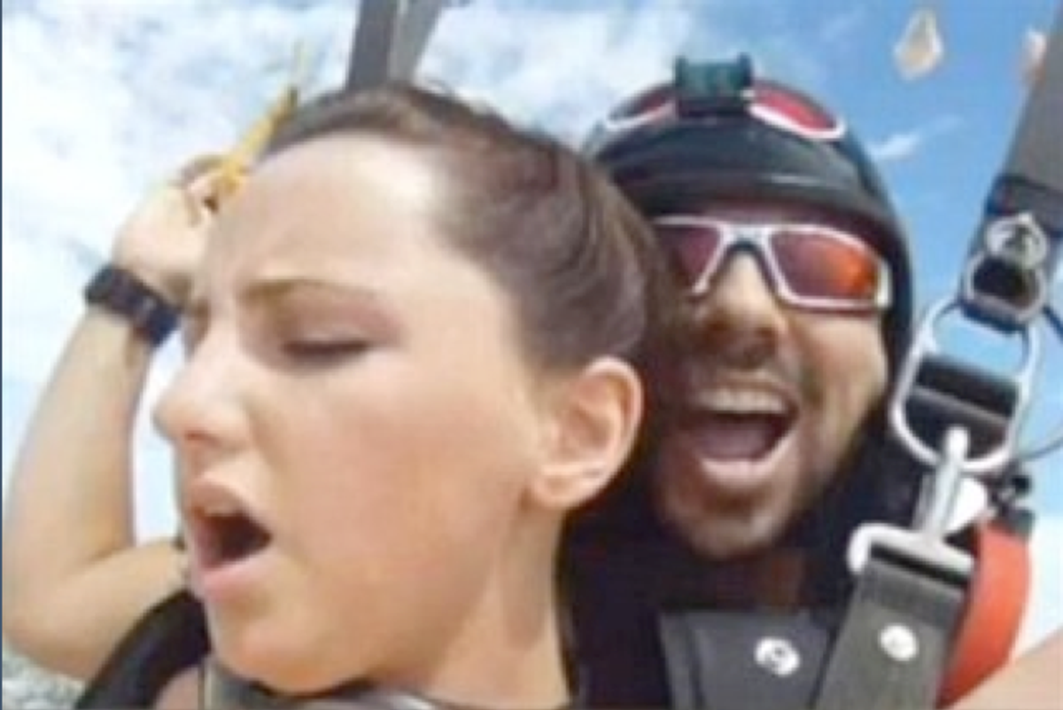 Alex torres skydiving video