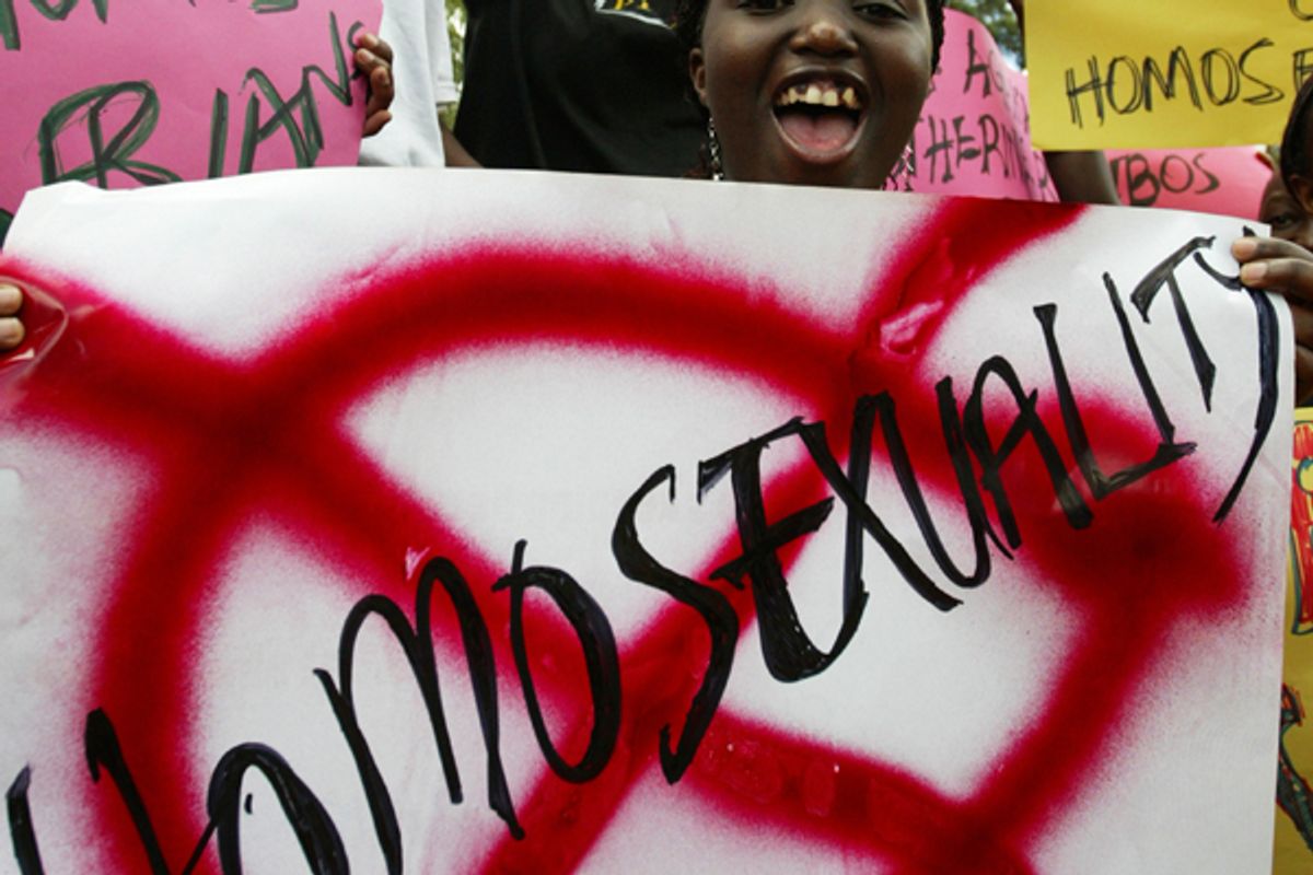   Anti-gay sentiment in Africa is creating a new kind of refugee         (Reuters/James Akena)