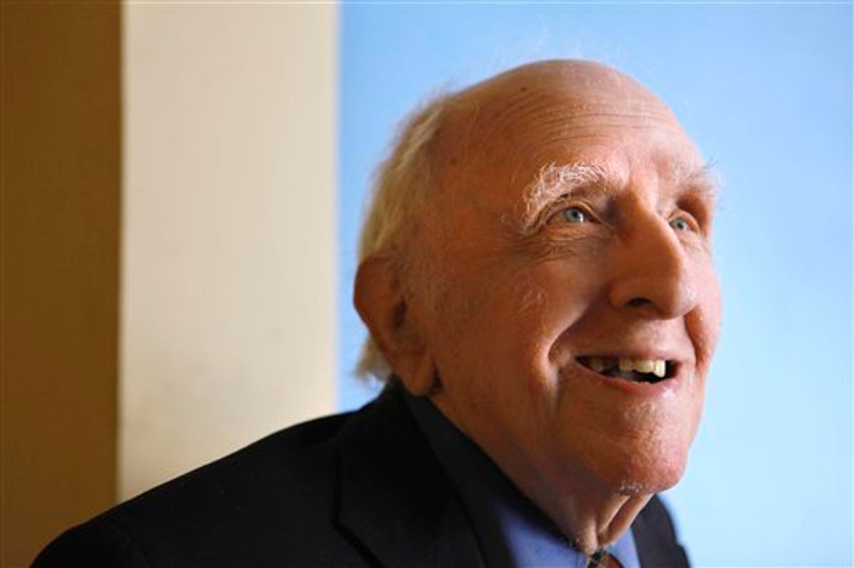 Frank Kameny is seen in his home in Washington in 2009.     (AP/Jacquelyn Martin)