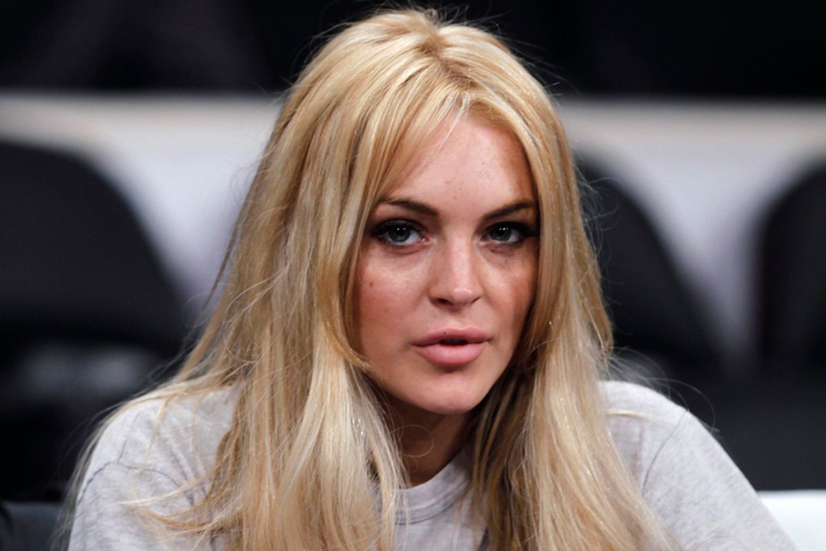Actress Lindsay Lohan    (Lucy Nicholson / Reuters)