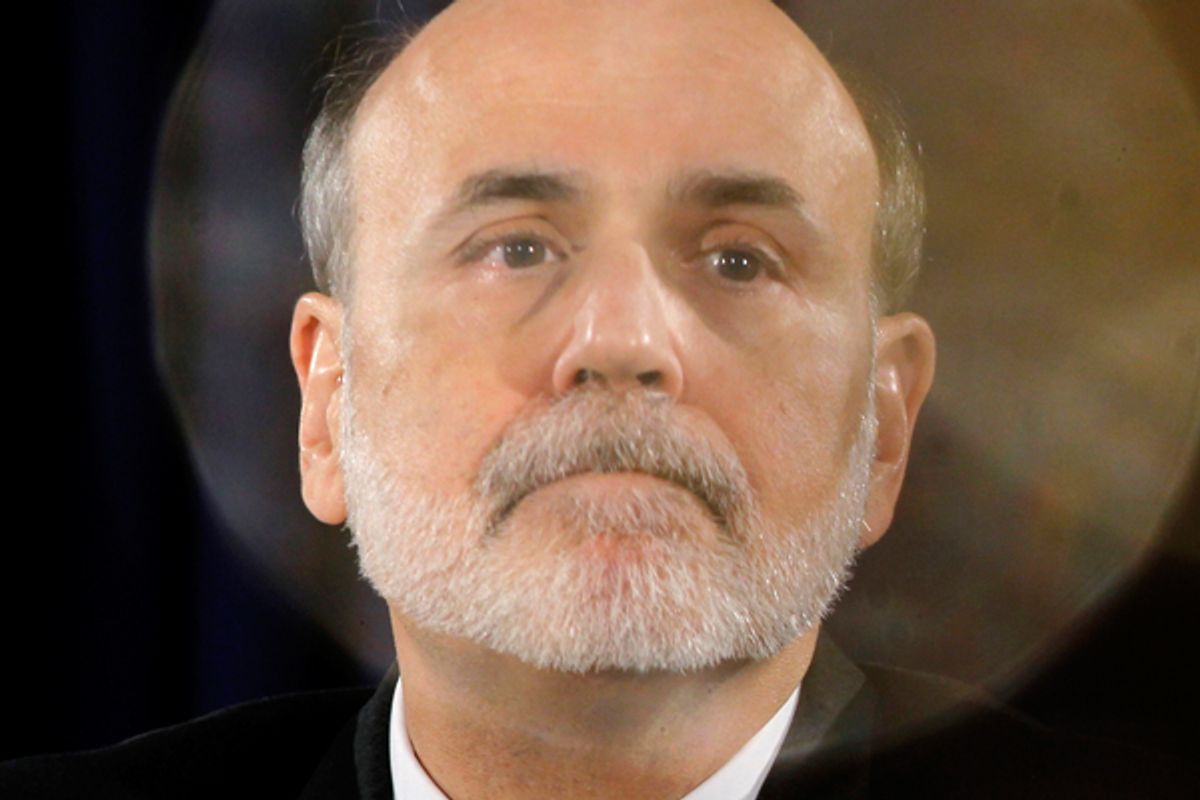 Ben Bernanke   (Reuters/Jason Reed)