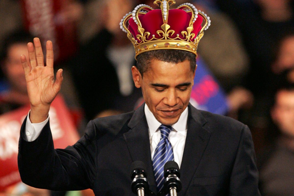The president who sounds like a king (AP/Rick Bowmer/iStockphoto)
