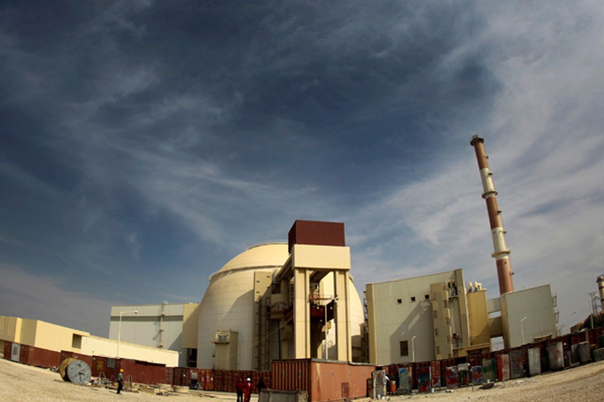 Iran's Bushehr nuclear power plant.   (Reuters)