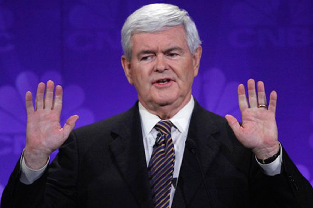 Newt Gingrich      (AP/Paul Sancya)