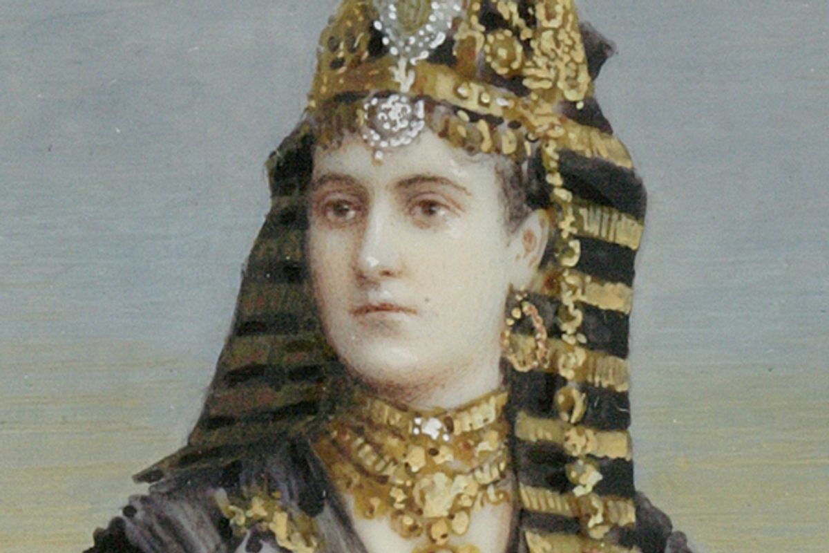 Mrs. Arthur Henry Paget (Mary Fiske Stevens, 1853-1919) dressed as Cleopatra, 1891. (New-York Historical Society)