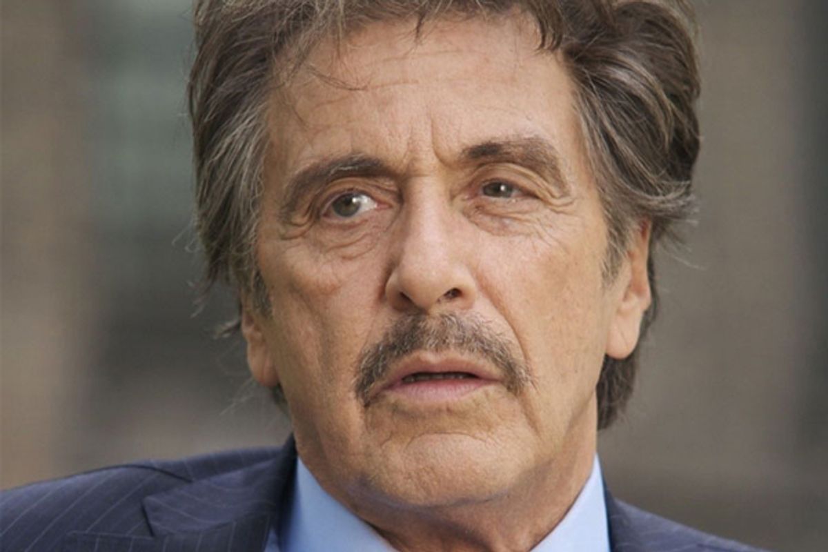 Al Pacino in "The Son of No One"