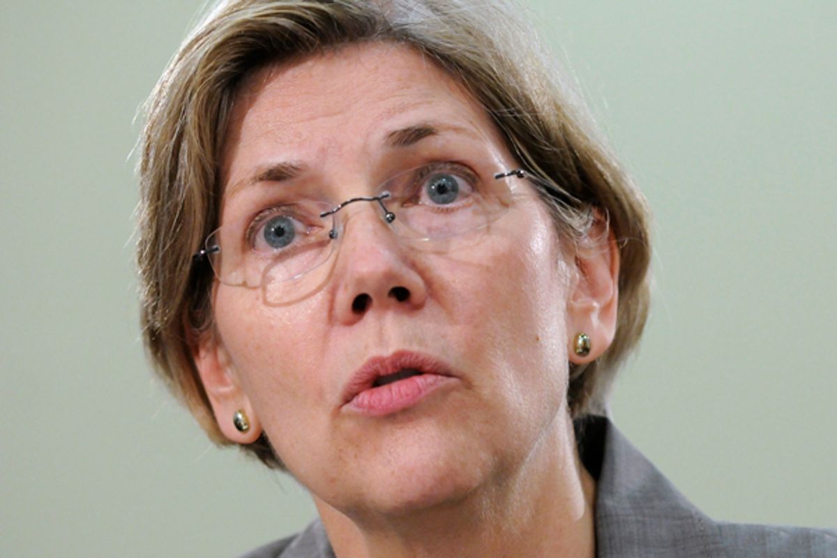 Elizabeth Warren         (Jonathan Ernst / Reuters)