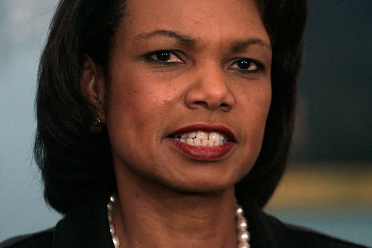 Condoleezza Rice   (Reuters)