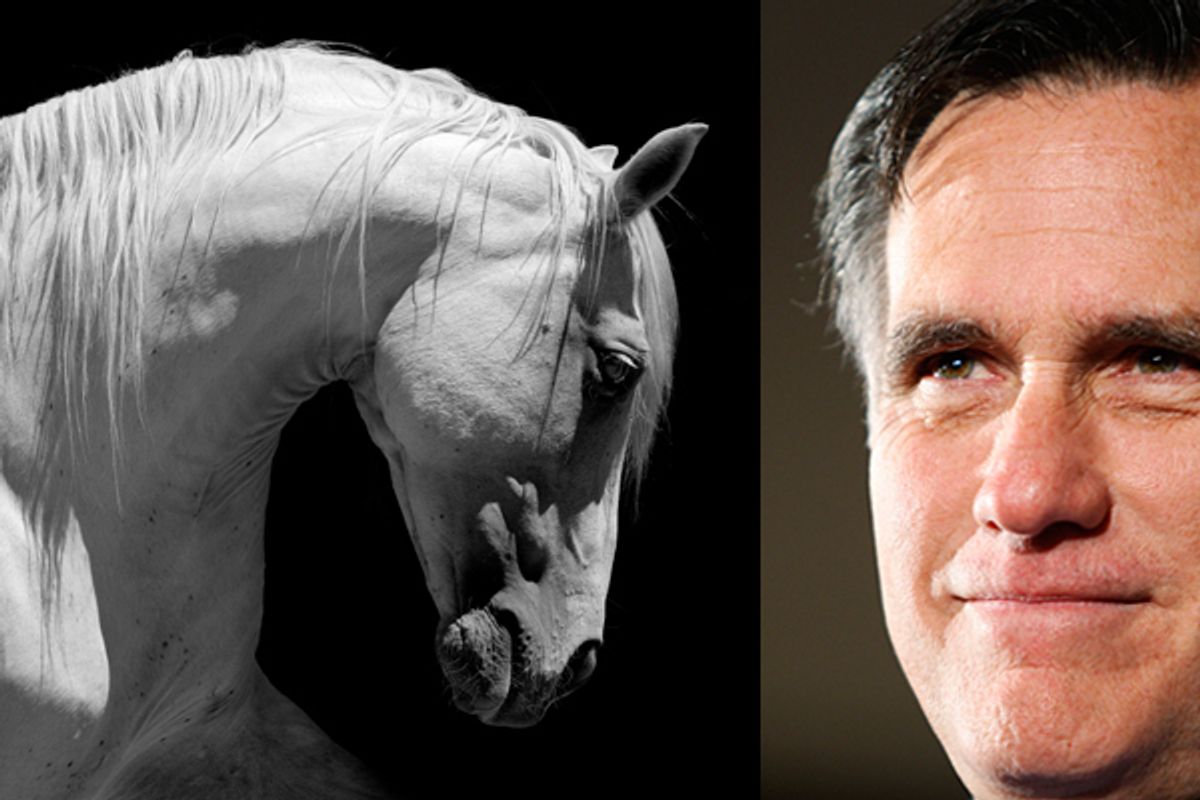 The White Horse Prophecy foresaw Mormons in politics.           (iStockphoto/66North/Reuters)