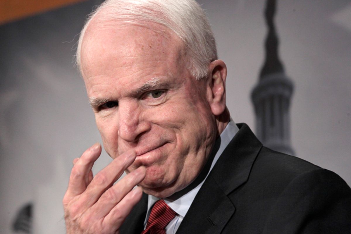 Sen. John McCain, R-Ariz.        (AP/J. Scott Applewhite)