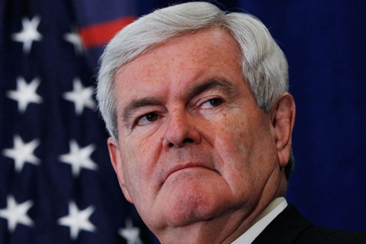 Newt Gingrich     (Reuters/Shannon Stapleton)