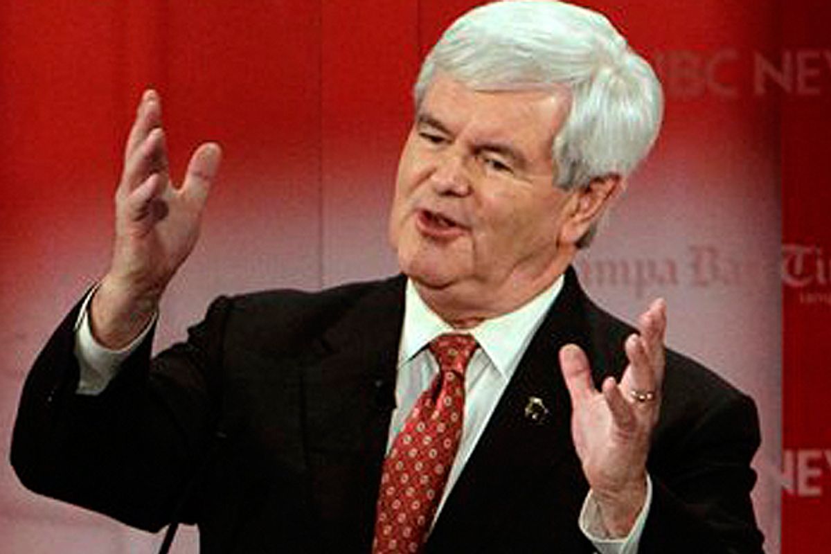 Newt Gingrich  (AP/Paul Sancya)
