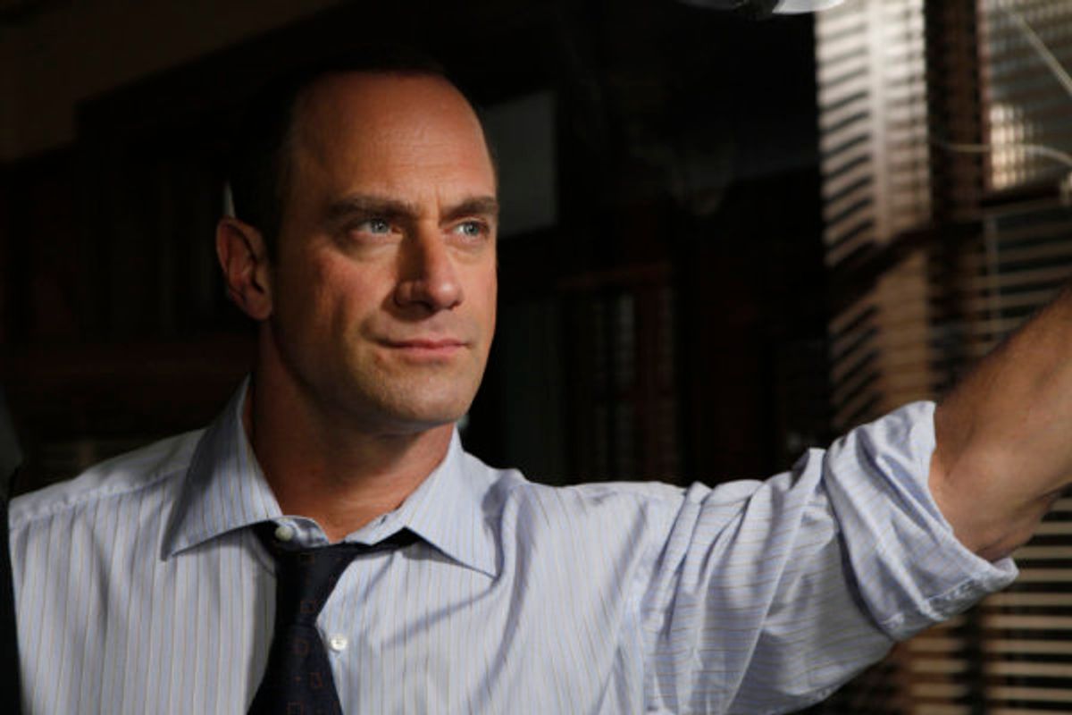 Christopher Meloni as Detective Elliot Stabler        (NBC/Will Hart)