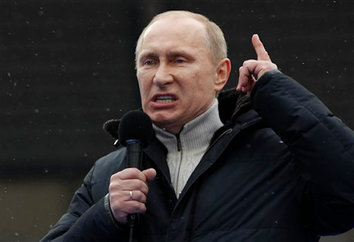  Russian President Vladimir Putin                     (AP Photo /Alexander Zemlianichenko)