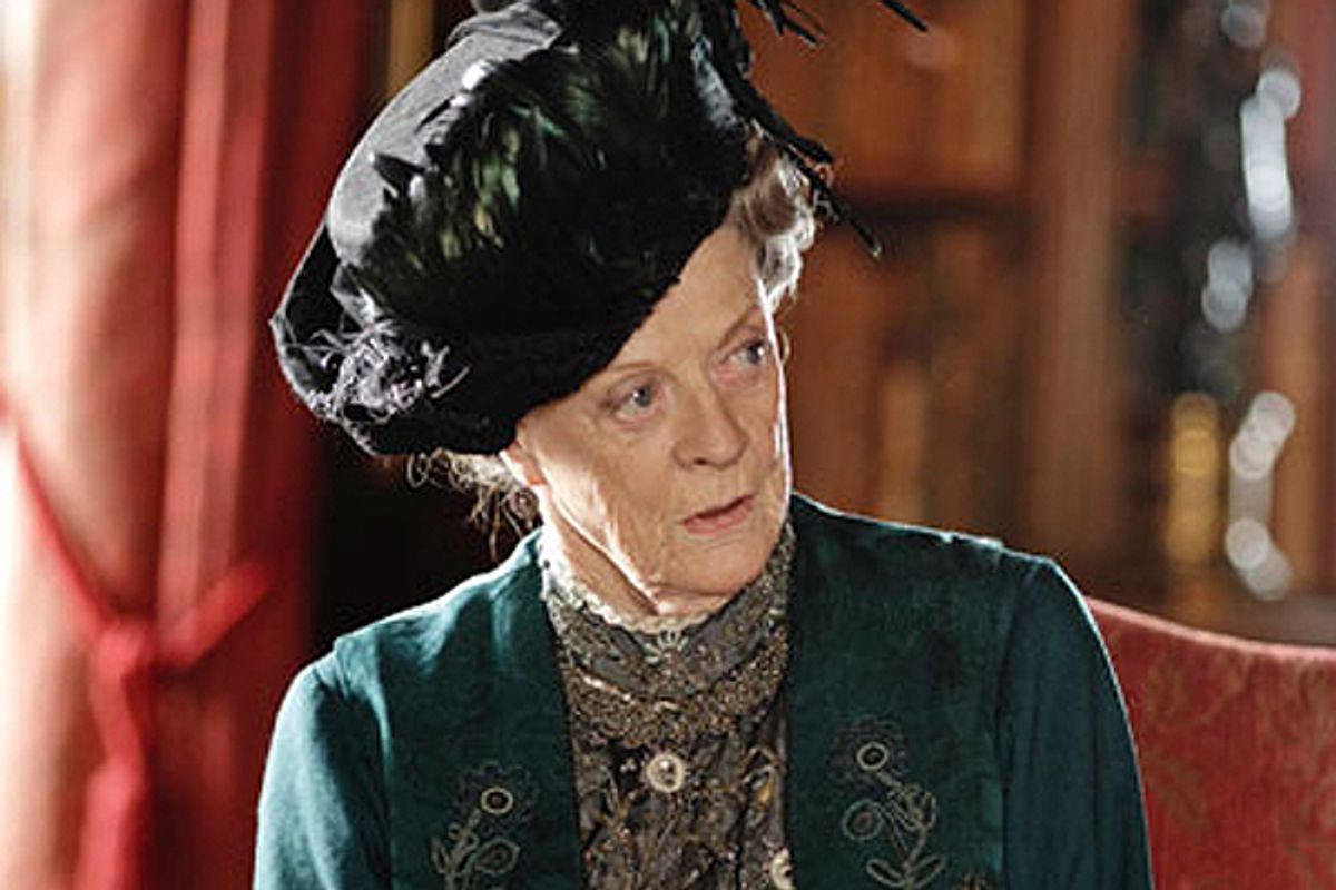 Maggie Smith in "Downton Abbey"      
