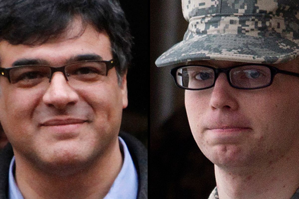  Former CIA officer John Kiriakou and Bradley Manning          (AP)